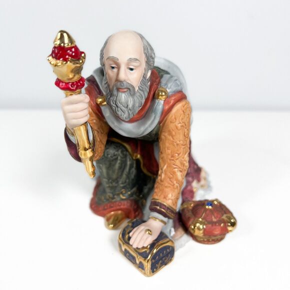 Kirkland Christmas Nativity Replacement Wise Man Golden Scepter #75177 - Picture 1 of 6